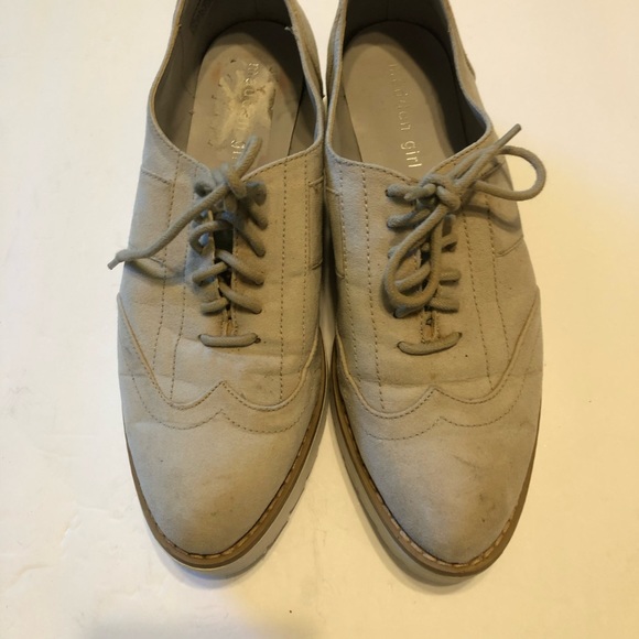 Madden Girl plataform Andria Oxford shoes gray size 10M - Picture 10 of 11